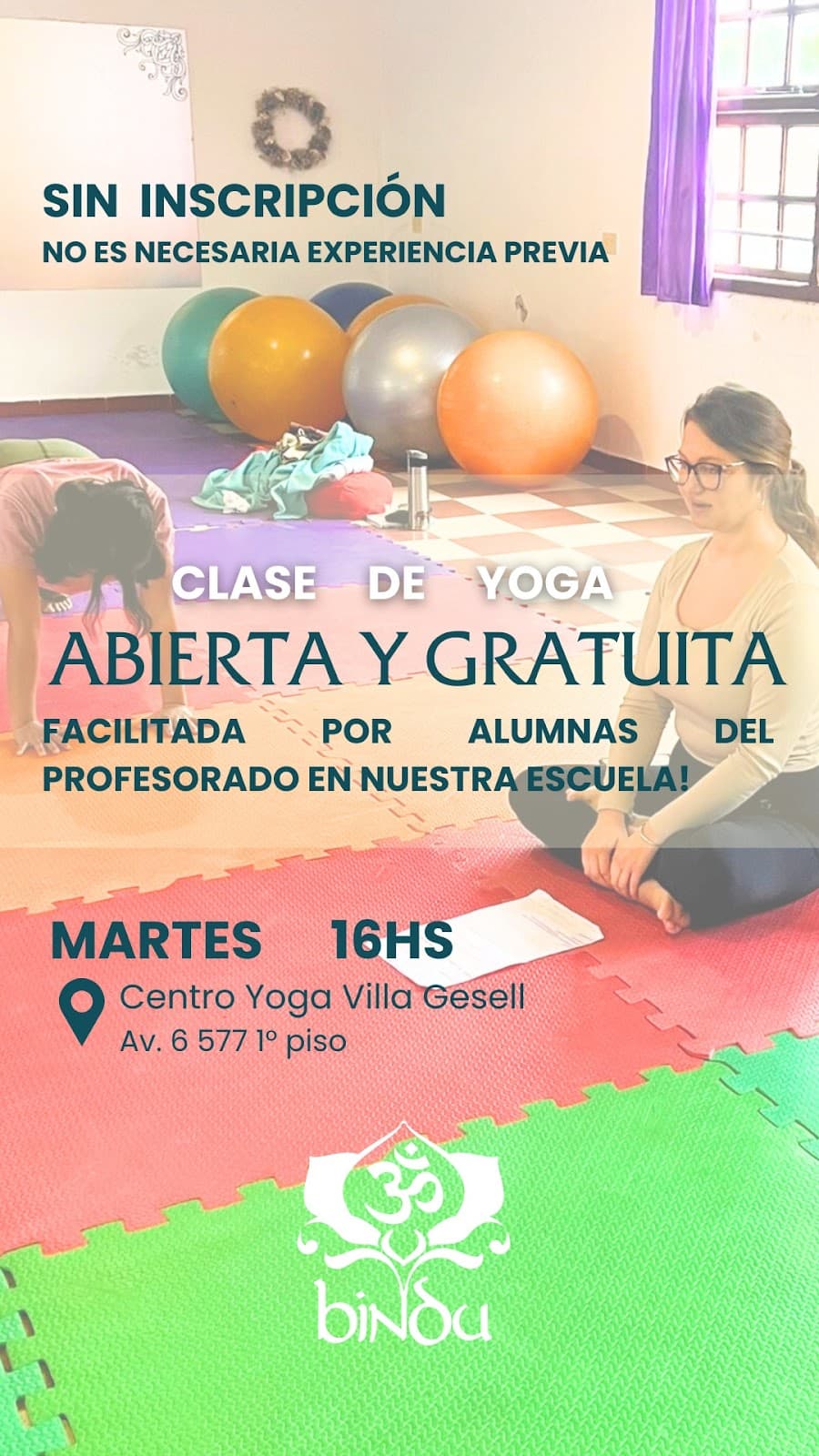 centro de yoga villa gessel bindu