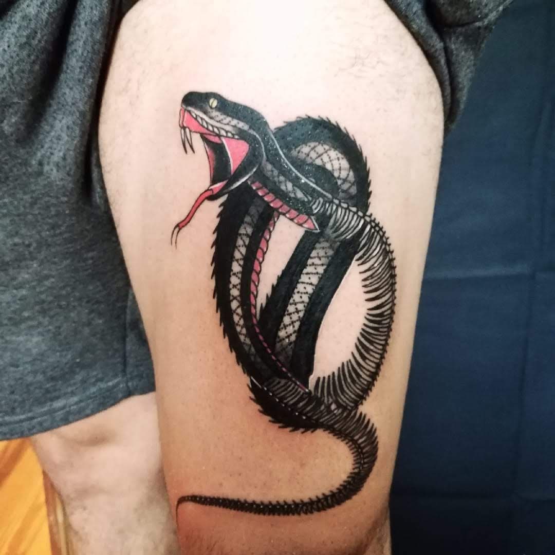 Hueso-Mendoza tattoo