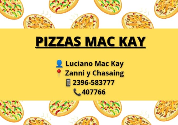 Pizzas Mac Kay