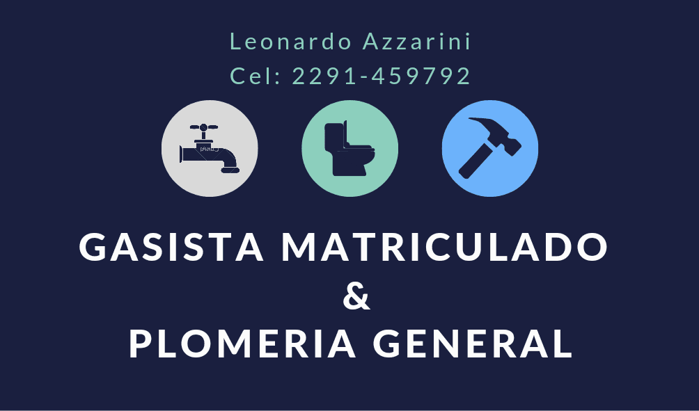 Plomero/ Gasista Azzarini Leonardo
