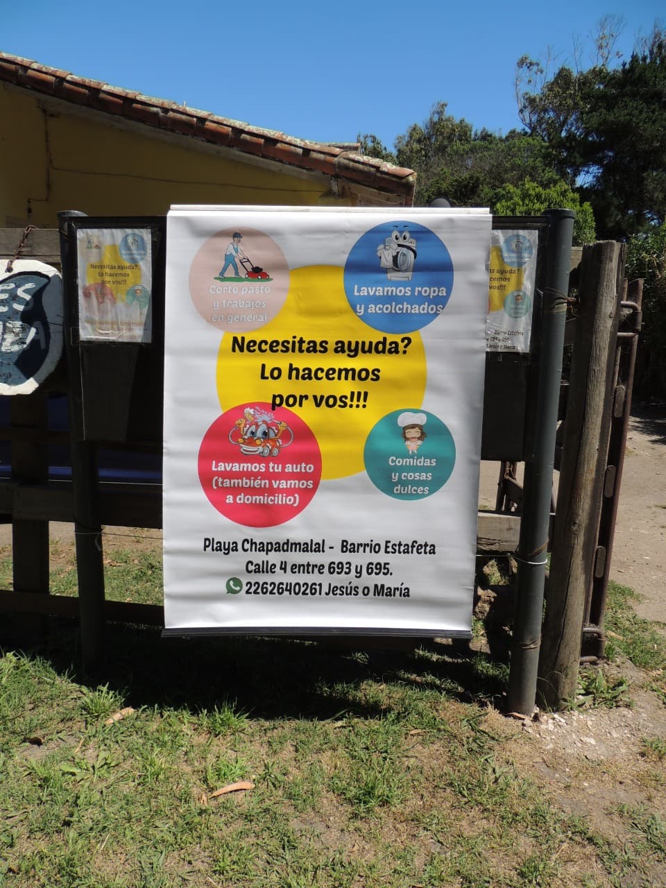 "Jesús y María" Lavado de autos y Lavandería.