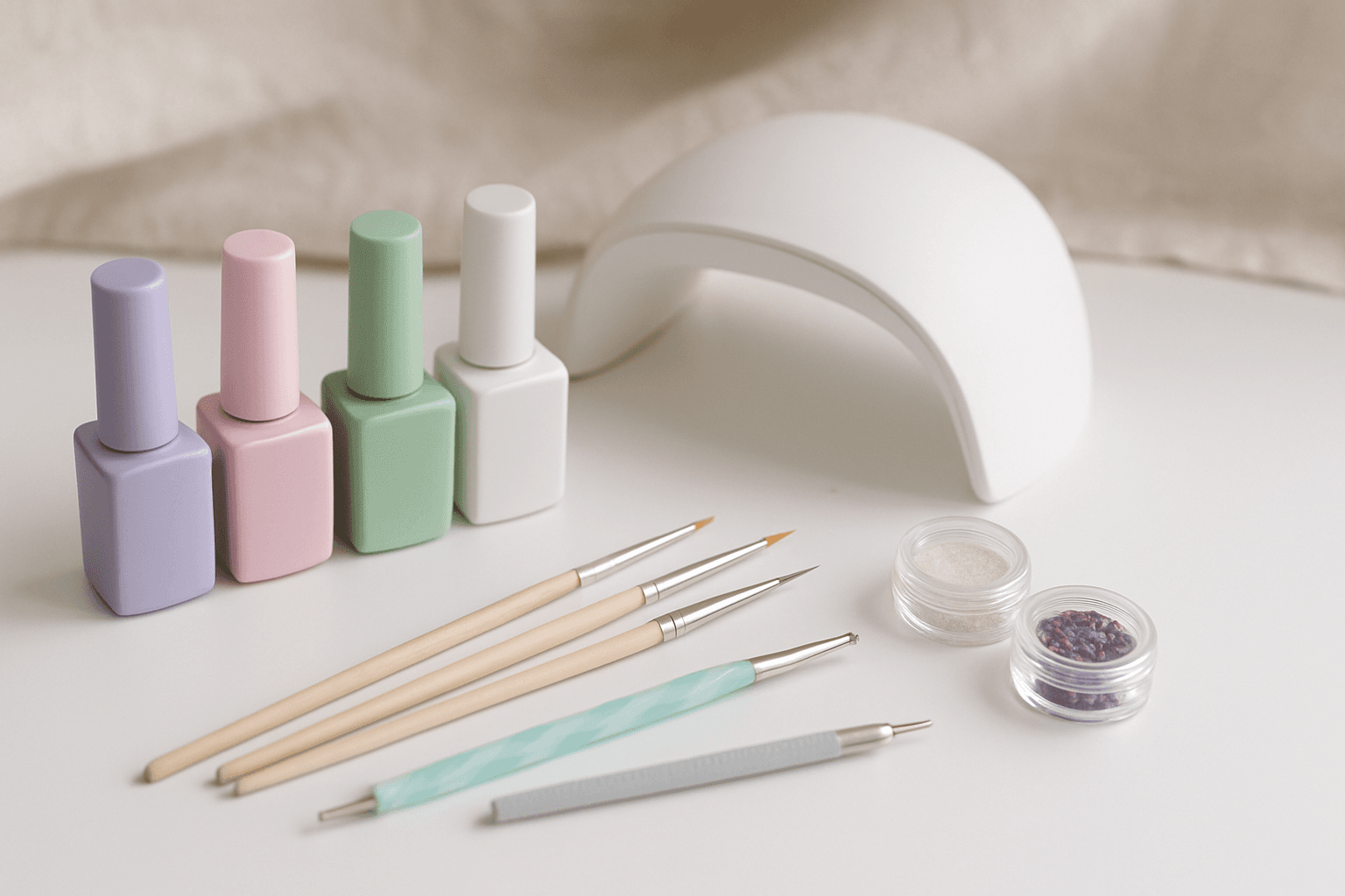 Esmaltes en gel, semipermanente y nail art: guia completa